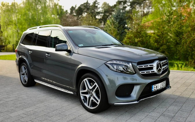 Mercedes-Benz GLS cena 213000 przebieg: 147000, rok produkcji 2017 z Wieluń małe 529